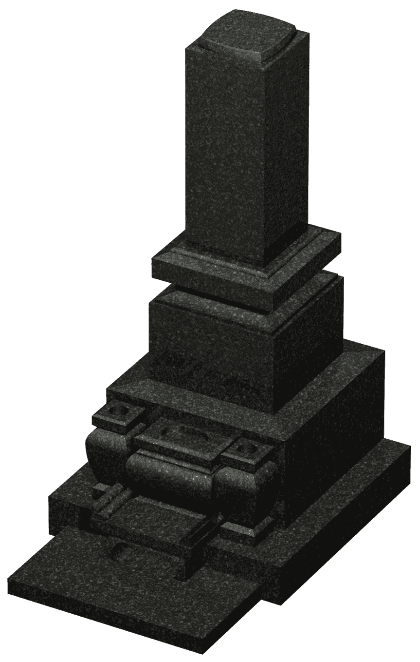 角スリン型の石碑