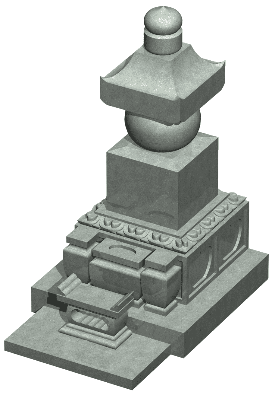 古代型の五輪塔